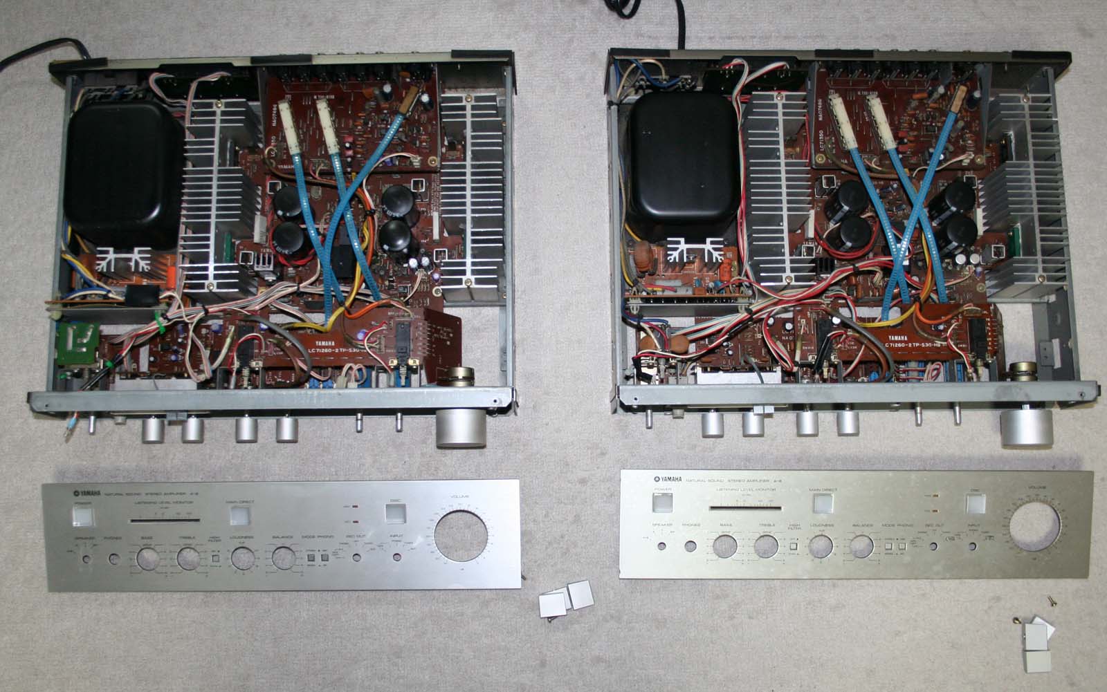 YAMAHA Pre-Main Audio Amplifier ヤマハアンプ A-6 X電源修理